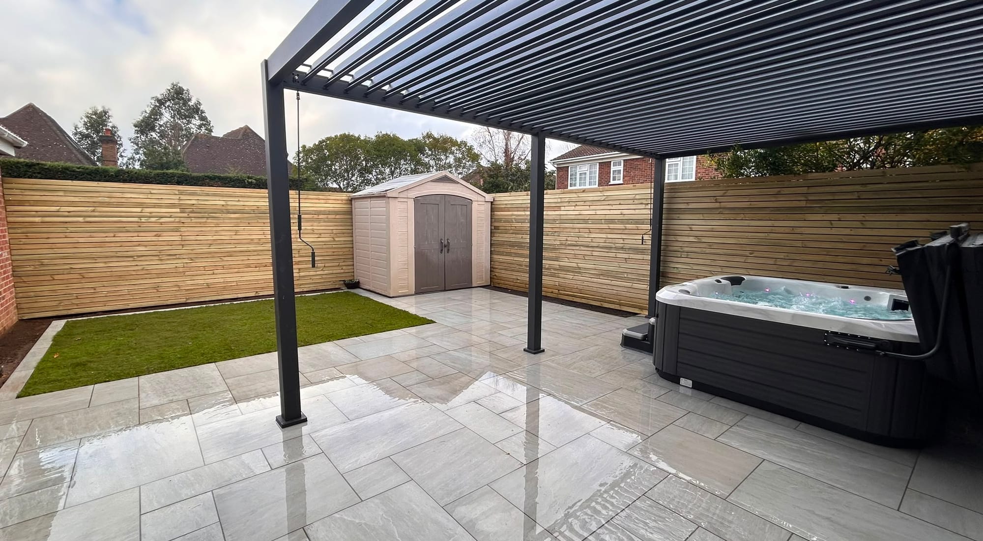 Pergolas in Ascot by Hills Driveways & Patios
